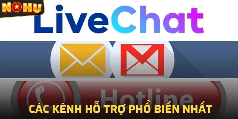 Liên Hệ NOHU 2 Tham khảo các kênh hỗ trợ phổ biến nhất tại trang chủ